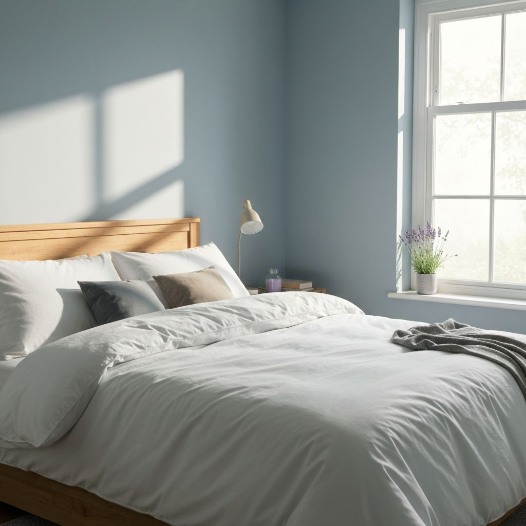 Peaceful bedroom for quality sleep